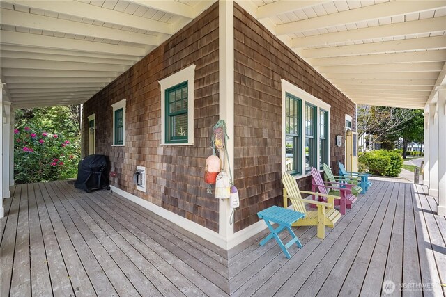 173 Meriweather St, Pacific Beach, WA 98571 - porch featuring area for grilling
