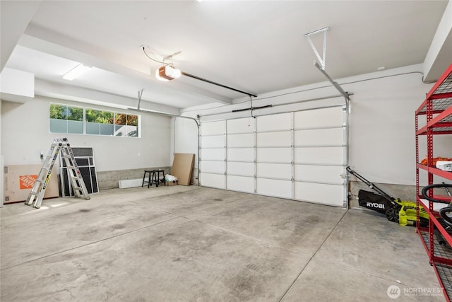 795 NE 2nd St, North Bend, WA 98045 - garage featuring a garage door opener