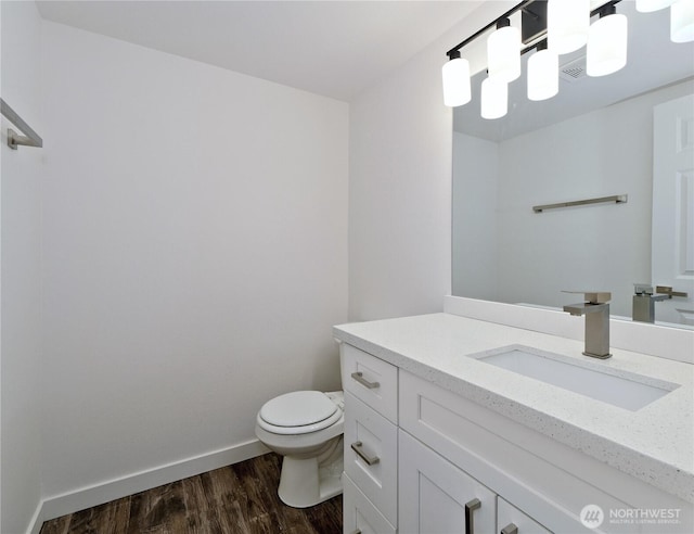 10105 6th Dr SE Unit B, Everett, WA 98208 - bathroom featuring vanity and wood finished floors