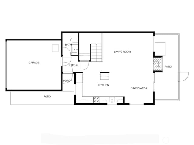 10105 6th Dr SE Unit B, Everett, WA 98208 - view of floor plan / room layout