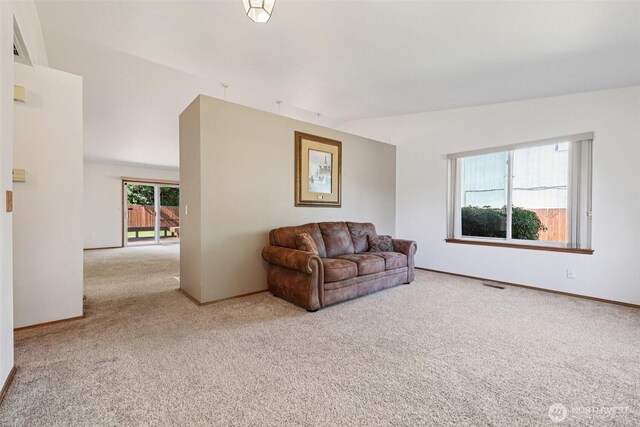 21850 SE 271st Pl, Maple Valley, WA 98038 - living area featuring carpet flooring