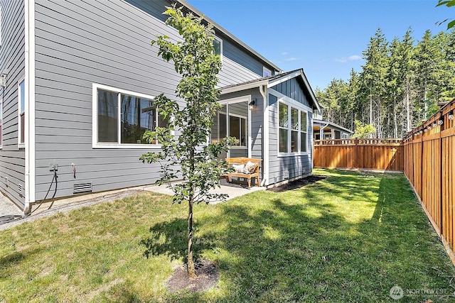 18740 130th St E, Bonney Lake, WA 98391 - view of side of home with a fenced backyard