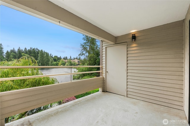 19528 Echo Lake Pl N Unit B202, Shoreline, WA 98133 - balcony with a water view