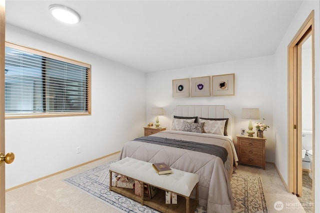 19528 Echo Lake Pl N Unit B202, Shoreline, WA 98133 - bedroom with light carpet and baseboards