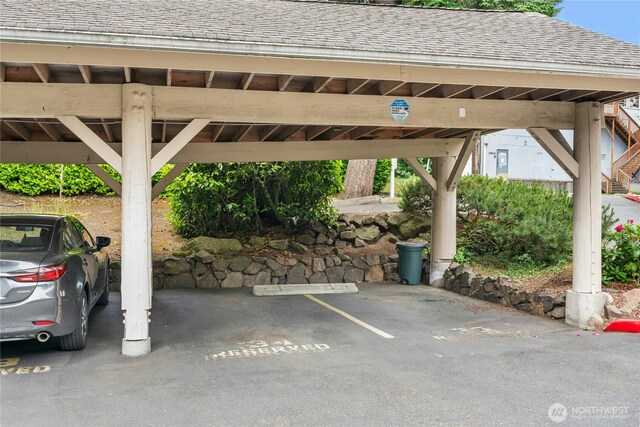 19528 Echo Lake Pl N Unit B202, Shoreline, WA 98133 - view of covered parking lot