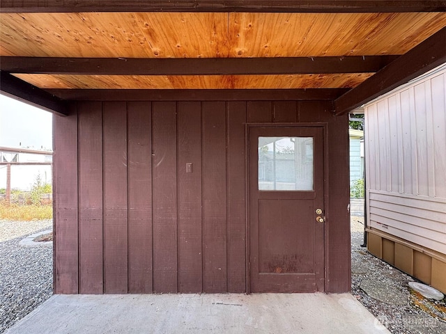610 W Spruce St Unit 116, Sequim, WA 98382 - entrance to property with board and batten siding