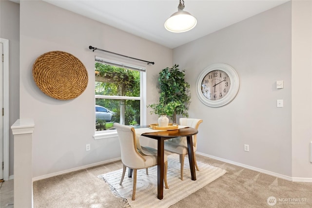 2147 Hammond Ave Unit B10, Dupont, WA 98327 - dining area with light carpet and baseboards