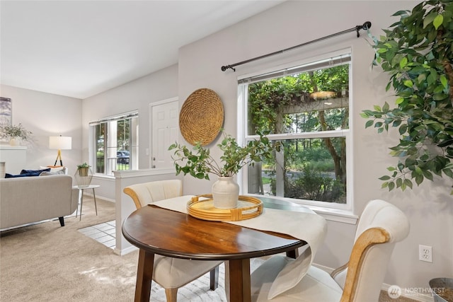 2147 Hammond Ave Unit B10, Dupont, WA 98327 - dining room featuring healthy amount of natural light and light carpet