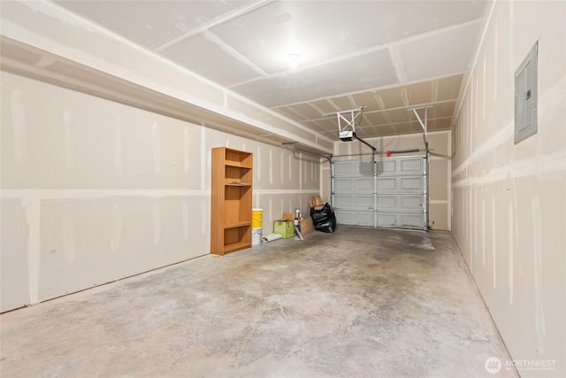 2147 Hammond Ave Unit B10, Dupont, WA 98327 - garage with a garage door opener and electric panel