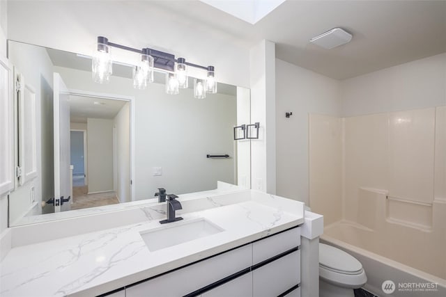9825 S 246th Pl, Kent, WA 98030 - full bathroom featuring vanity and bathing tub / shower combination