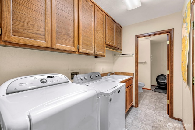 21 Longshore Ln, Bellingham, WA 98229 - washroom with cabinet space and washing machine and clothes dryer