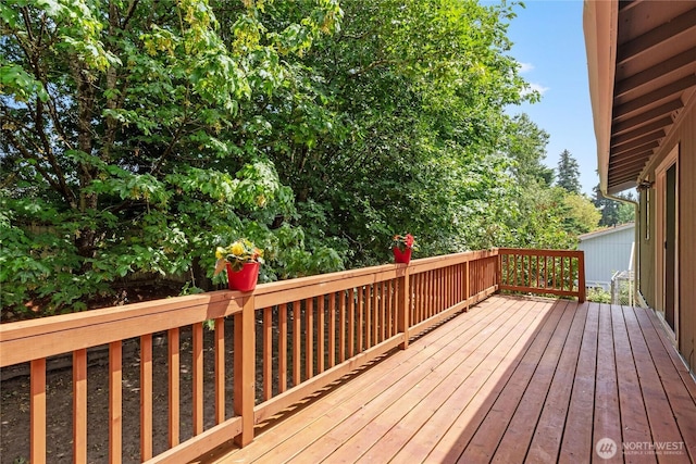 1405 Canyon Ct, Port Orchard, WA 98366 - view of wooden deck