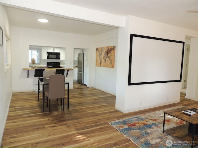 14808 131st Ave SE, Renton, WA 98058 - dining room with wood finished floors and baseboards