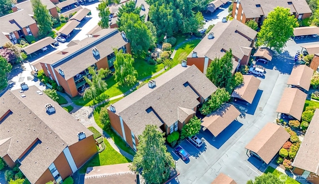 7308 N Skyview Ln Unit I-304, Tacoma, WA 98406 - aerial perspective of suburban area