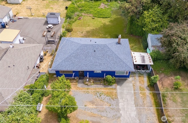 14222 4th Ave SW, Burien, WA 98166 - aerial view of property and surrounding area with property parcel outlined