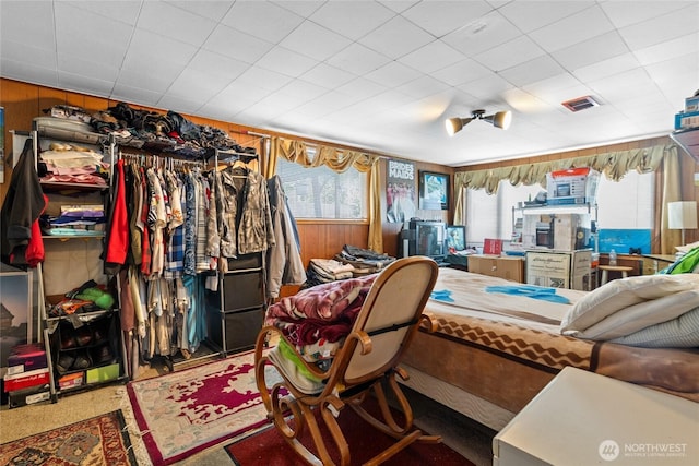 14222 4th Ave SW, Burien, WA 98166 - miscellaneous room featuring plenty of natural light and wooden walls