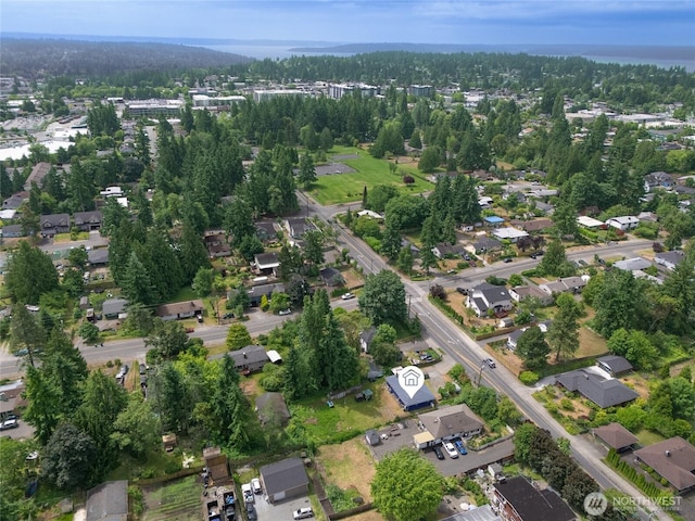 14222 4th Ave SW, Burien, WA 98166 - aerial view of property and surrounding area featuring nearby suburban area