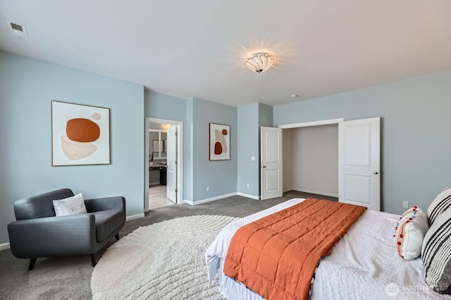 3613 198th Pl SE, Bothell, WA 98012 - carpeted bedroom featuring baseboards and ensuite bath