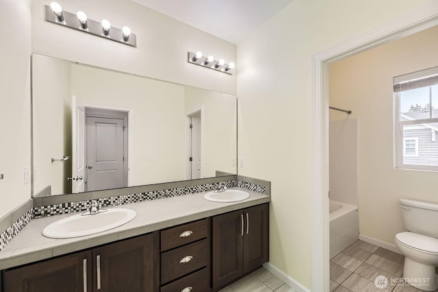 3613 198th Pl SE, Bothell, WA 98012 - full bathroom featuring double vanity and tub / shower combination