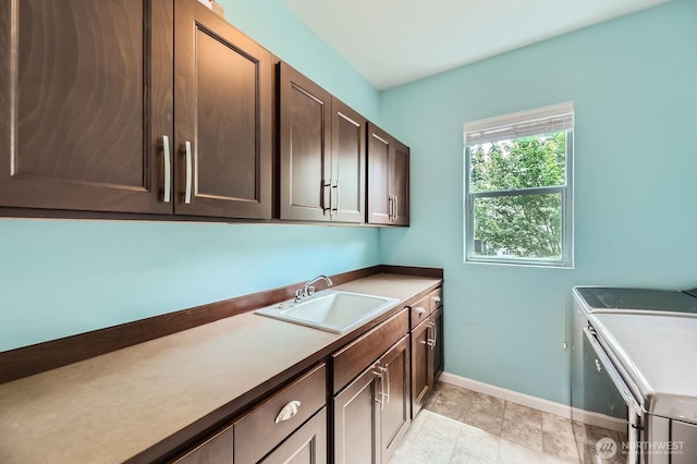 3613 198th Pl SE, Bothell, WA 98012 - laundry room featuring cabinet space and washer and dryer