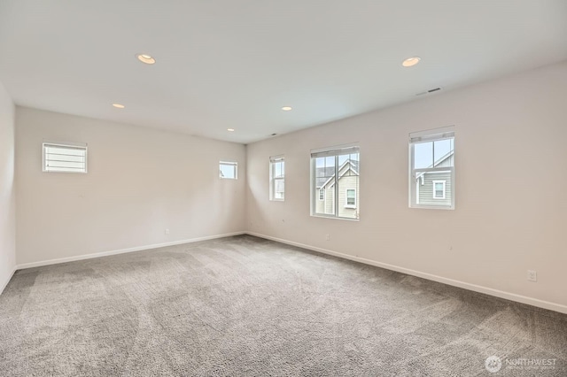 3613 198th Pl SE, Bothell, WA 98012 - spare room featuring carpet and recessed lighting