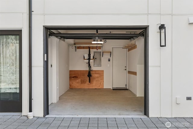 4303 Dayton Ave N Unit E, Seattle, WA 98103 - garage featuring electric panel