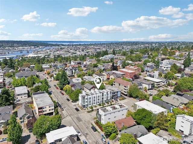 4303 Dayton Ave N Unit E, Seattle, WA 98103 - drone / aerial view