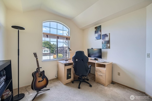 34427 10th Ave SW, Federal Way, WA 98023 - office area with vaulted ceiling and light colored carpet