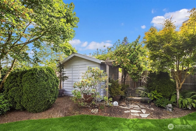 8612 218th St SW, Edmonds, WA 98026 - view of side of home with an outdoor structure