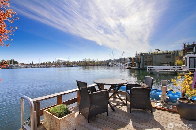 2822 Boyer Ave E Unit 11, Seattle, WA 98102 - dock featuring a water view
