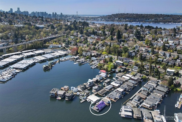2822 Boyer Ave E Unit 11, Seattle, WA 98102 - view of property location with a large body of water and a marina