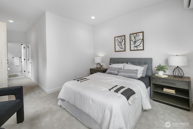 9021A 13th Ave NW, Seattle, WA 98117 - bedroom with carpet and recessed lighting