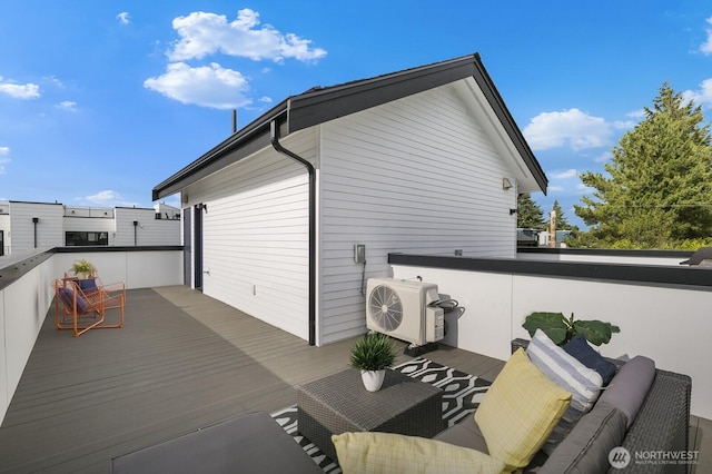 9021A 13th Ave NW, Seattle, WA 98117 - view of wooden deck