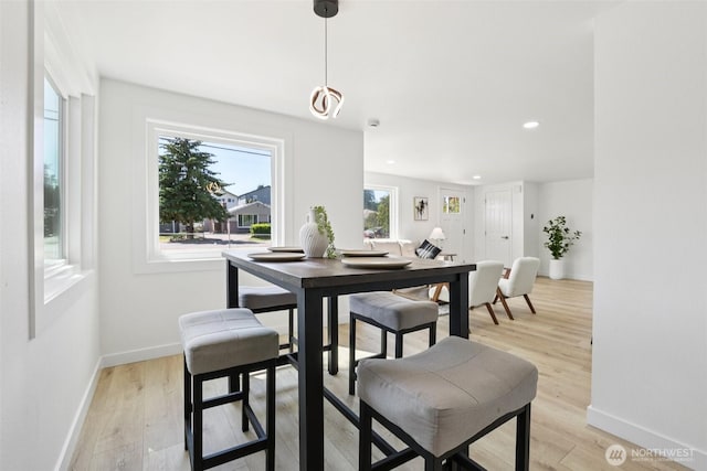 12448 Occidental Ave S, Seattle, WA 98168 - dining room featuring healthy amount of natural light, light wood finished floors, and recessed lighting