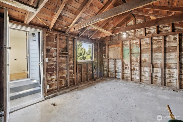 12448 Occidental Ave S, Seattle, WA 98168 - miscellaneous room featuring vaulted ceiling