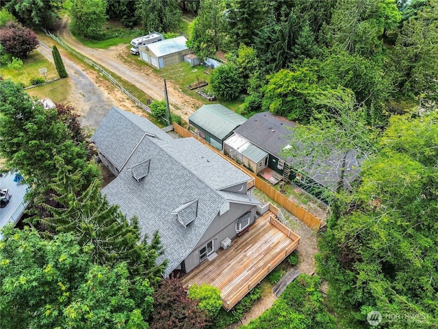 19517 Whiteman Cove Rd SW, Longbranch, WA 98351 - view from above of property