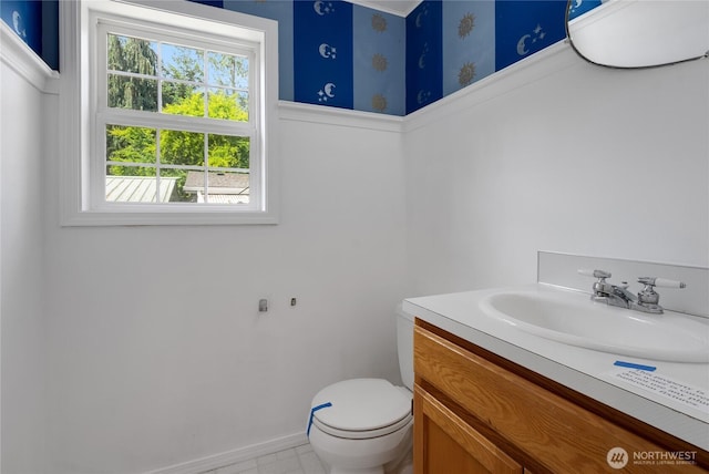 19517 Whiteman Cove Rd SW, Longbranch, WA 98351 - half bathroom featuring vanity and toilet