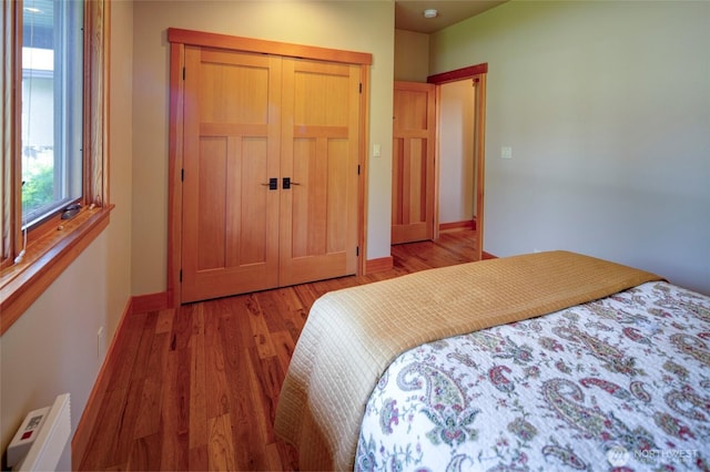 512 May St, Twisp, WA 98856 - bedroom featuring light wood-type flooring and a closet