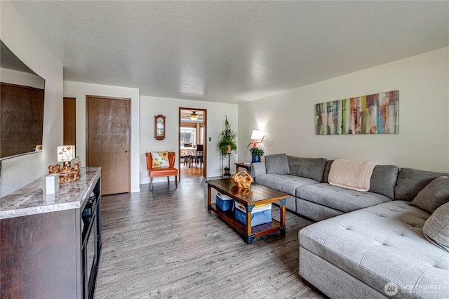 1722 172nd St SE, Bothell, WA 98012 - living room with wood finished floors