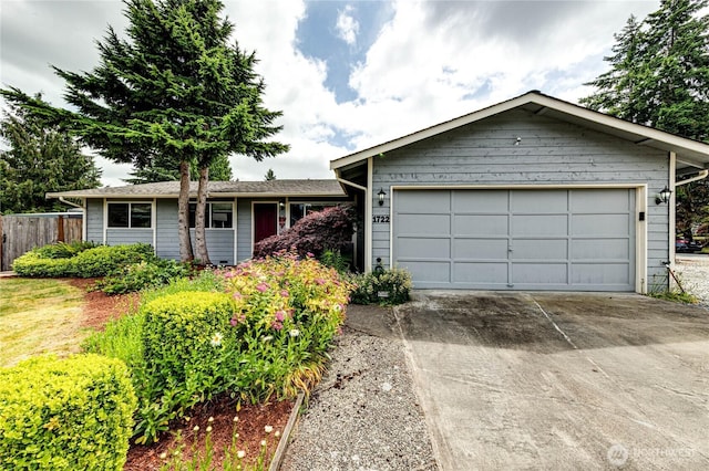 1722 172nd St SE, Bothell, WA 98012 - single story home with concrete driveway and an attached garage