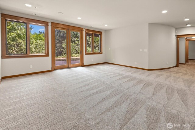141 Just In Time Ln, Cle Elum, WA 98922 - spare room featuring light colored carpet and recessed lighting