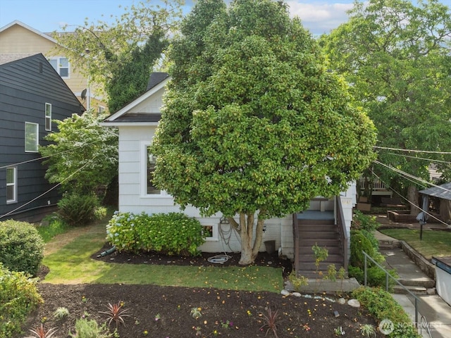 3443 21st Ave W, Seattle, WA 98199 - obstructed view of property featuring stairs