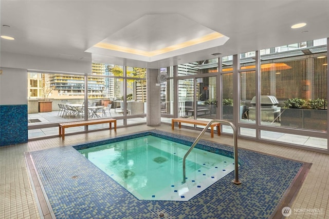 2033 2nd Ave Unit 1608, Seattle, WA 98121 - view of swimming pool featuring a swimming pool and a grill