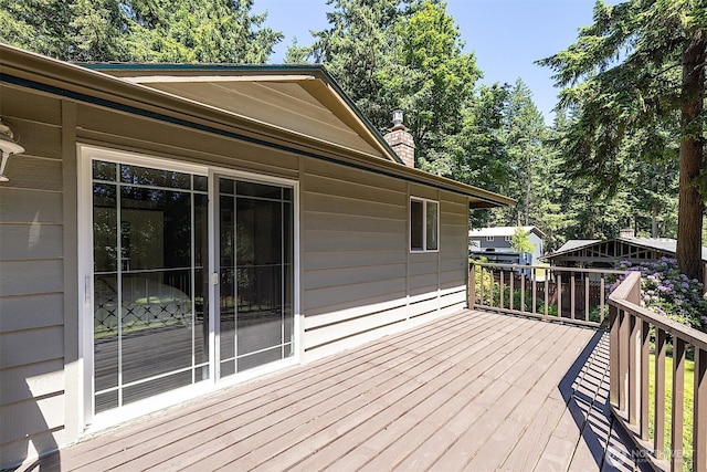 856 Island Blvd, Fox Island, WA 98333 - view of deck