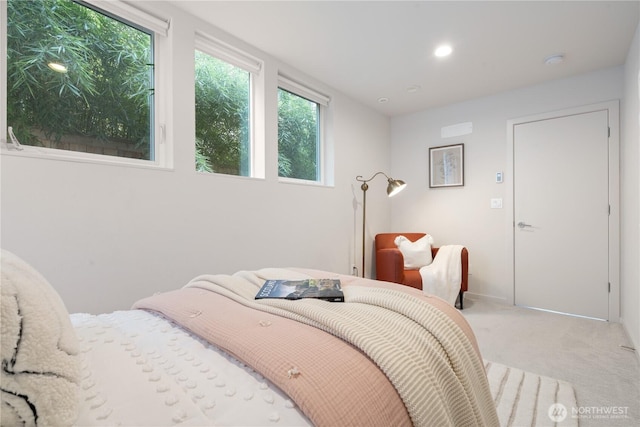 115 27th Ave E Unit D, Seattle, WA 98112 - carpeted bedroom featuring recessed lighting and baseboards