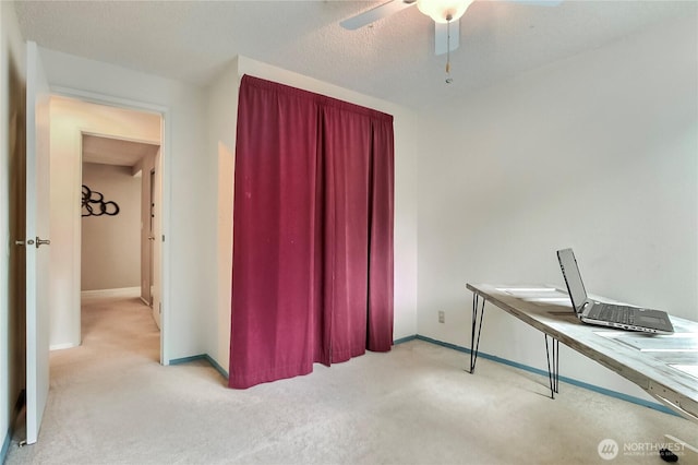 33615 30th Ave SW, Federal Way, WA 98023 - unfurnished office featuring light carpet and a ceiling fan