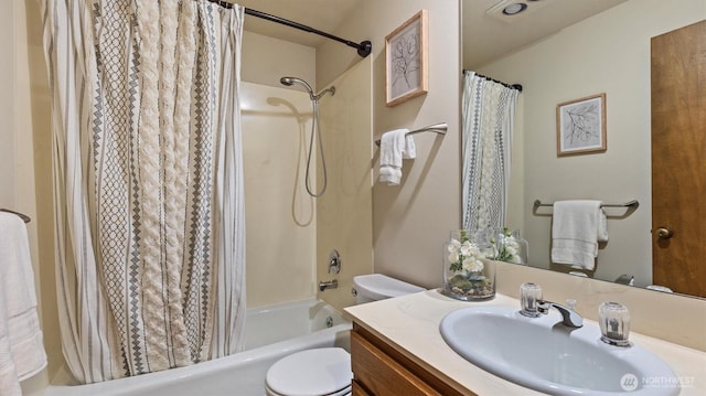 9623 NE Riverbend Dr Unit 2B, Bothell, WA 98011 - bathroom featuring shower / bath combination with curtain and vanity