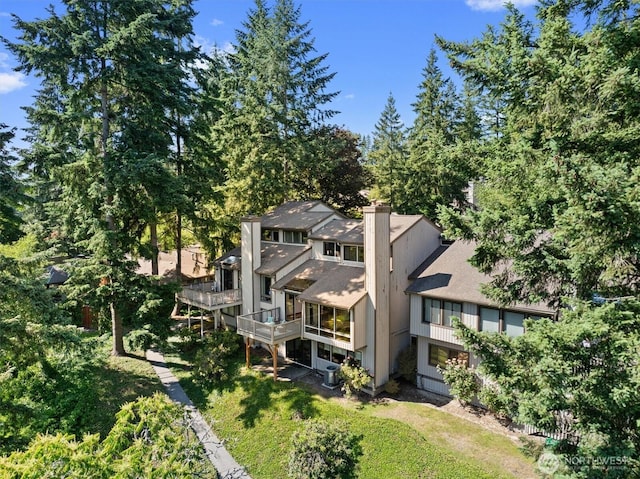 9623 NE Riverbend Dr Unit 2B, Bothell, WA 98011 - aerial view of property and surrounding area