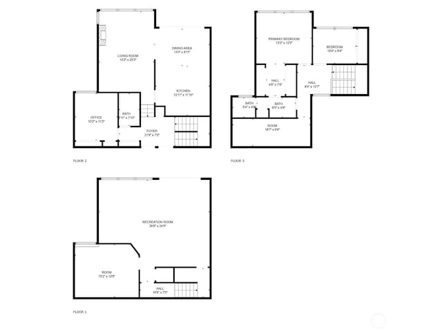 9623 NE Riverbend Dr Unit 2B, Bothell, WA 98011 - view of property floor plan