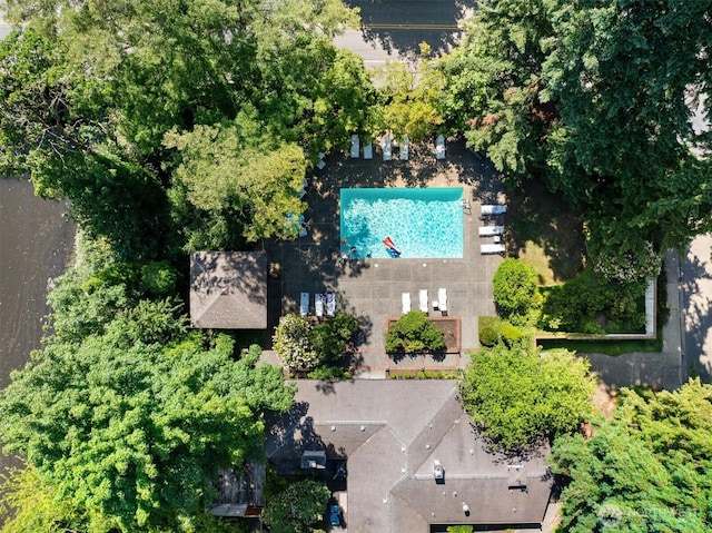 9623 NE Riverbend Dr Unit 2B, Bothell, WA 98011 - aerial view of property's location with a pool area
